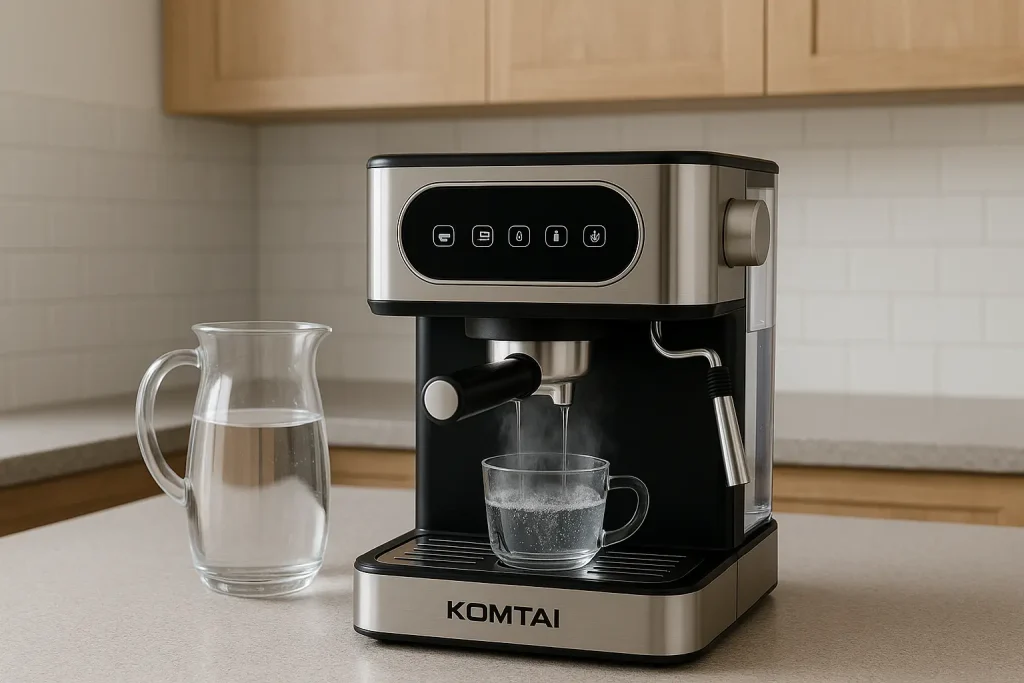 بهترین اب برای اسپرسوساز