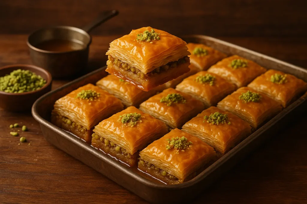 طرز تهیه باقلوا