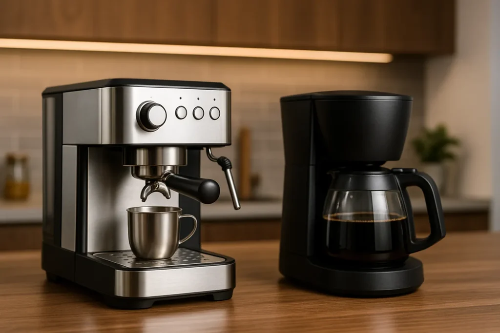 تفاوت اسپرسوساز با قهوه ساز